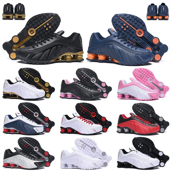 

OG R4 Designer Running Shoes Women Mens OZ NZ 301 DELIVER Triple Black White Blue Orange Silver Red Gold Trainers Sports Sneakers 36-46