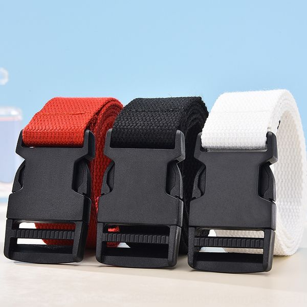 

canvas buckle jeans canvas and women's versatile women's jeans belt students' personalized cloth belt, Black;brown