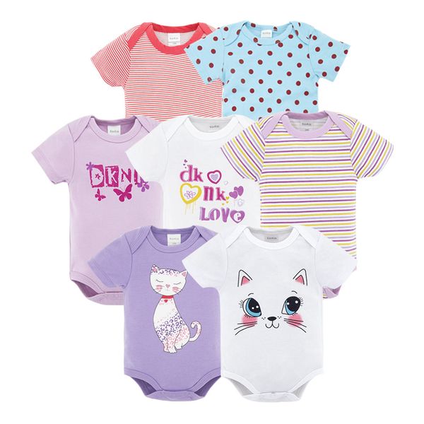Brands Vetement Bebe Summer 18 7pcs Lot Baby Girl Roupas De Bebe Recien Brands Vetement Bebe Summer 18 7pcs Lot Baby Girl Roupas De Bebe Recien