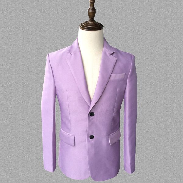 

printing blazer men suits long sleeve jacket mens stage singers clothes dance star style dress punk rock masculino homme terno, White;black
