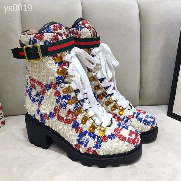 

rhinestones martin boots female british wind new autumn and winter plus velvet thick with the same vintage leather boots, Black