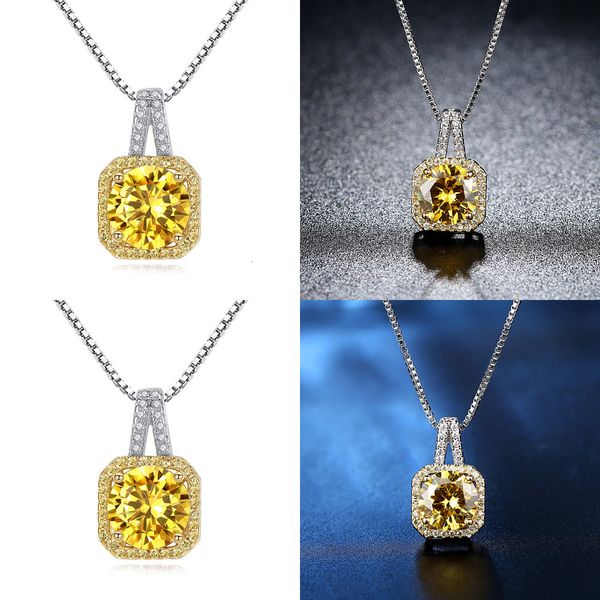 

chain woman color zircon necklace concise clavicle gold electroplate gold necklaces for women gold necklace chain 925 silver