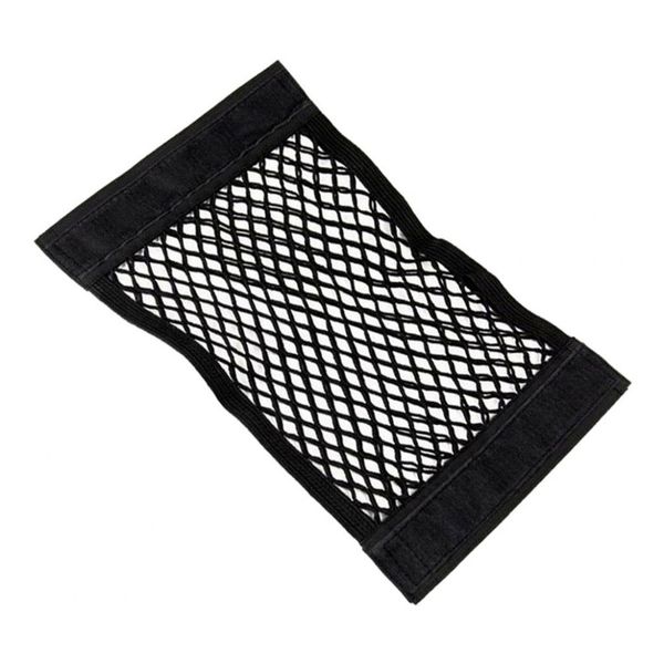

universal car rear cargo organizer elastic mesh net holder bag