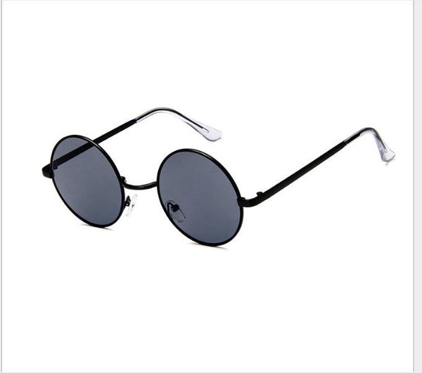 

hip-hop glasses harajuku style retro round bridesmaid's prince's mirror personality bridesmaid's group sunglasses, White;black