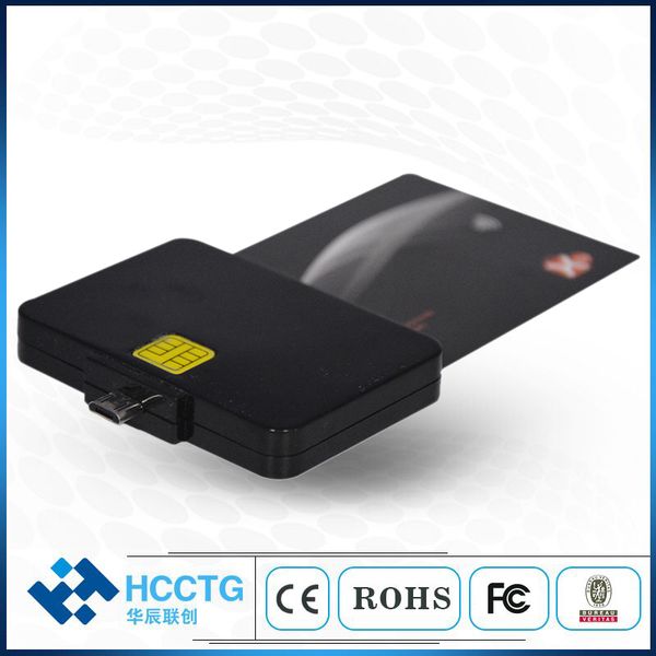 

portable mobile type c usb pc-link usb emv smart card reader writer dcr32