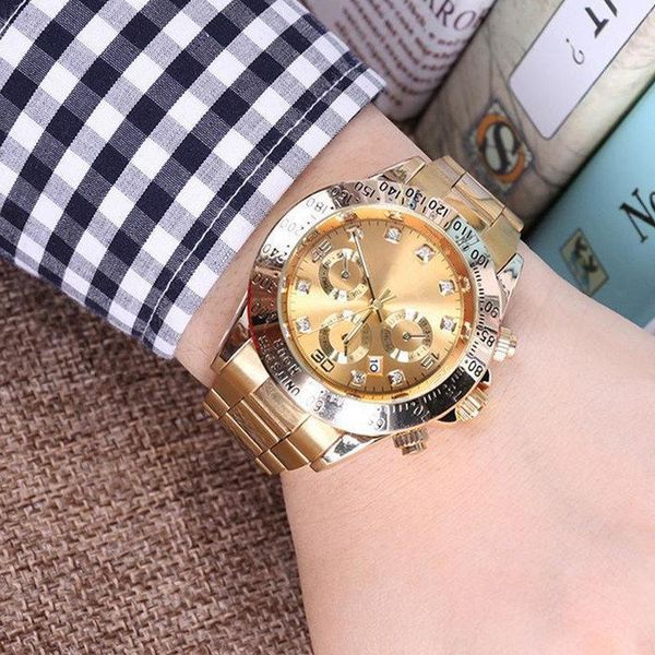 

2019 Reloj Hombre Золотые Наручные Часы Мужские Дизайнерские Часы Люксовый Модный Бренд