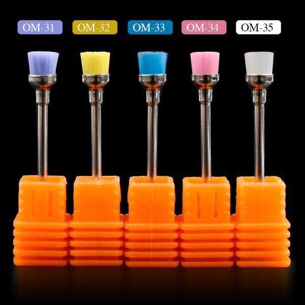 

nail drill & accessories brush electric 3/32 machine files professional art bit cleaning tools manicure drills
