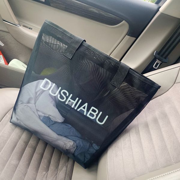 

is mesh transparent shopping shopping women's fitness beach bag stylish mommy bag