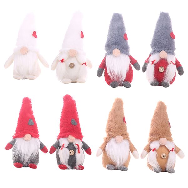 

christmas plush dolls elf santa claus toys xmas for kid red xmas tree ornament new year decor ornament christmas gift