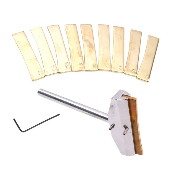 

electric guitar repair tool alloy fretboard press caul with press caul inserts musical instrument accessory