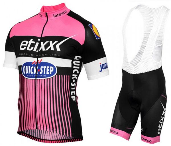 

cycling jersey sets 2021 quick step set summer men's shorts high elasticity dry racing bicycle clothes white/red, Black;red