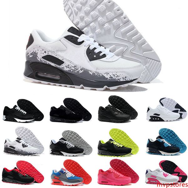 

men sneakers shoes classic 90 men running shoes sports trainer cushion 90 surface breathable sports shoes 40-45