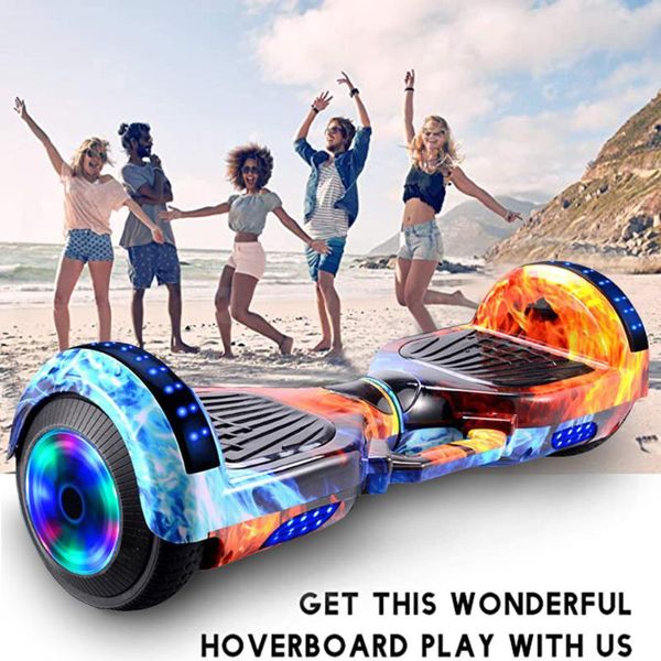 

умный колеса hoverboard скейтборд bluetooth самообслуживания балансировка мопедов флэш колеса собственной личности 2 колес балансируя самока