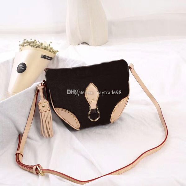 

genuine leather 24cm women's handbag m41481 shoulder bags crossbody bags fashion have dust bag wallets cx#239