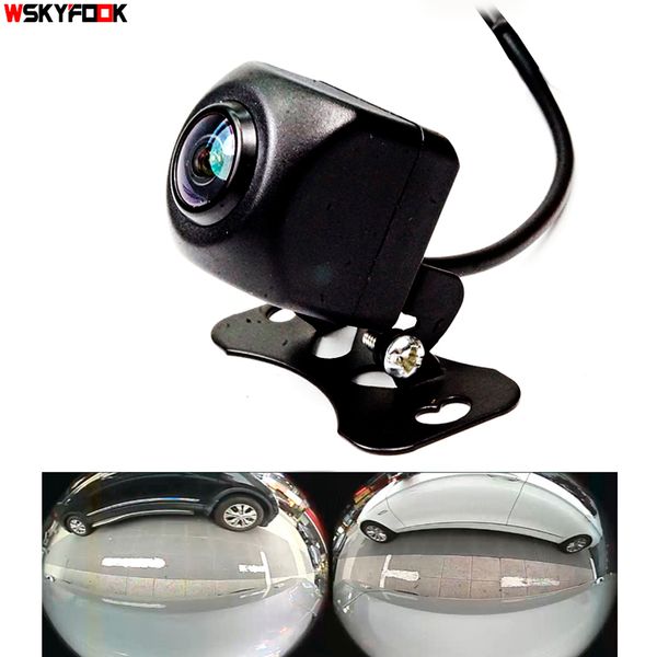 

600l ccd hd 180 degree fisheye lens car camera rear / front view wide angle reversing backup camera night vision parking assist