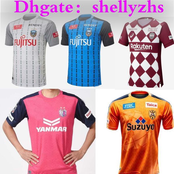 

2020 2021 vissel kobe soccer jerseys 20 21 cerezo osaka kawasaki frontale a.iniesta david villa podolski shimizu s-pulse football shirt, Black;yellow