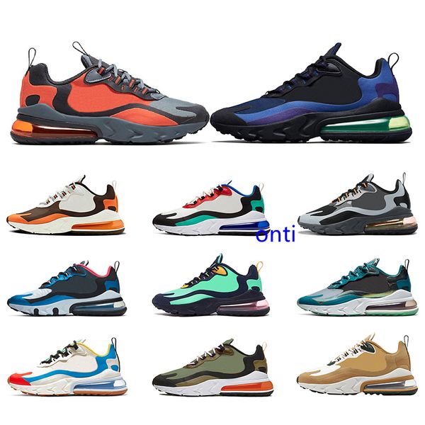 

discount react men women running shoes chassures bauhaus optical deep royal mens trainers sports sneakers zapatos size 36-45, Black