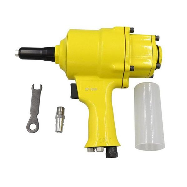 

double automatic cylinder pneumatic nail gun kp-706p pull rivet gun industrial-grade wind core rivet