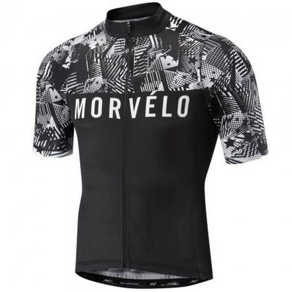 

2020 morvelo cycling jersey men mtb bicicleta bike clothing pro team cycling wear ropa camisa ciclismo short sleeve jersey, Black;blue