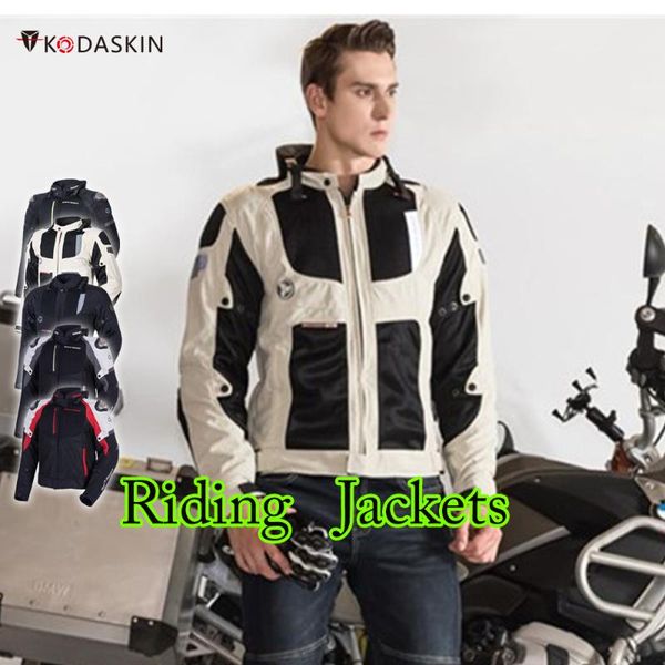

kodaskin motorcycle jacket summer breathable moto jacket motocross protective gear motorcycle protection armor