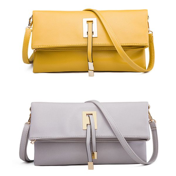 

women pu leather messenger bags female handbags ladies shoulder bag fashion party envelope crossbody bag evening clutch