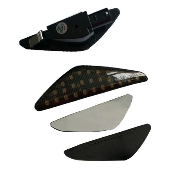 

2pcs black led side marker leaf turn signal light for x3 x5 x6 universal car q9qd