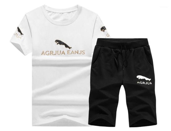 

t shirts shorts 2pcs clothing sets tick tok tracksuits summer mens designer suits casual sports, Gray