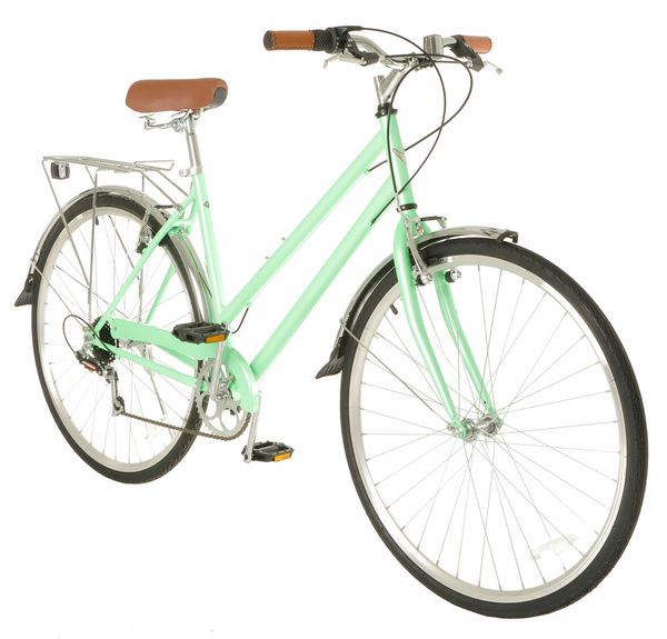 

vilano women's hybrid bike 700c retro city commuter