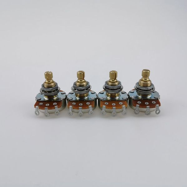 

alpha guitar potentiometer a250k b250 a500k b500k copper shaft pot high quality