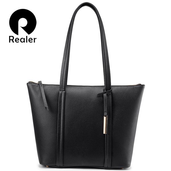 

realer large tote bag women shoulder bag designer handbags messenger ladies soft artificial leather female