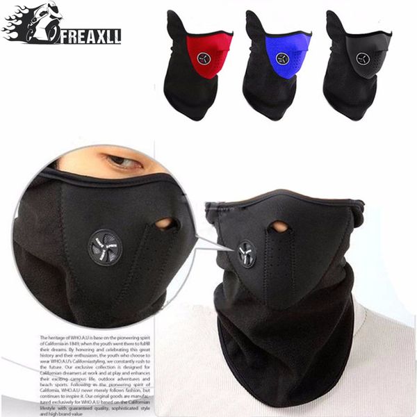 

motorcycle motorbike half face mask cover fleece ski snow moto cycling warm winter neck guard scarf warm protecting maske