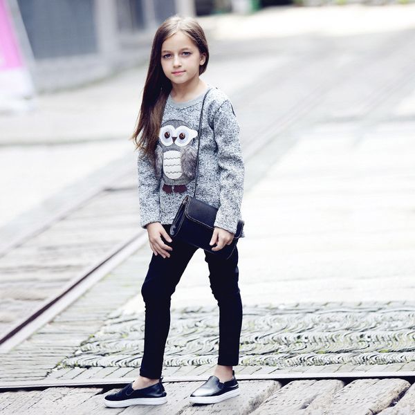 

baby girl sweater winter warm long sleeve fleece lined zipper kids sweater cartoon cute casual cotton baby for girls, Blue