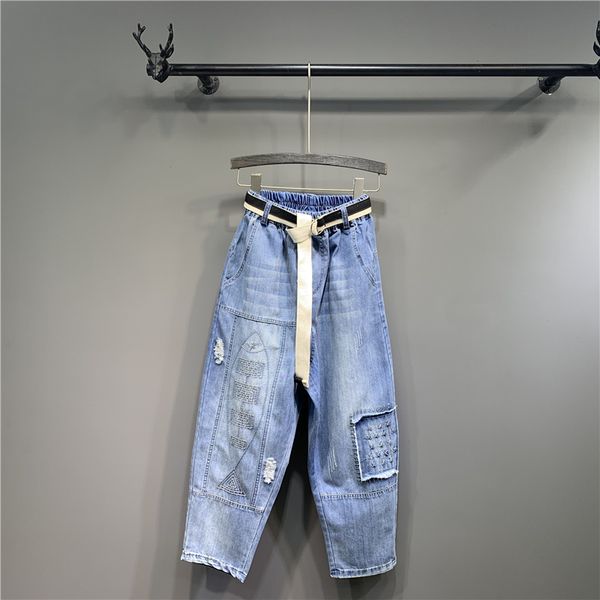 

women's denim clothing dm001, Blue