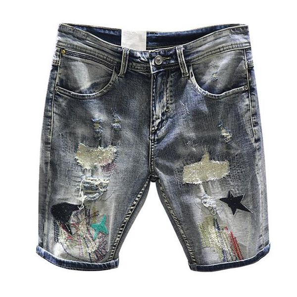 

mens designer mens jeans summer shorts pants fashion shorts pour hommes printed 2020 relaxed homme luxury sweatpants shorts, Blue