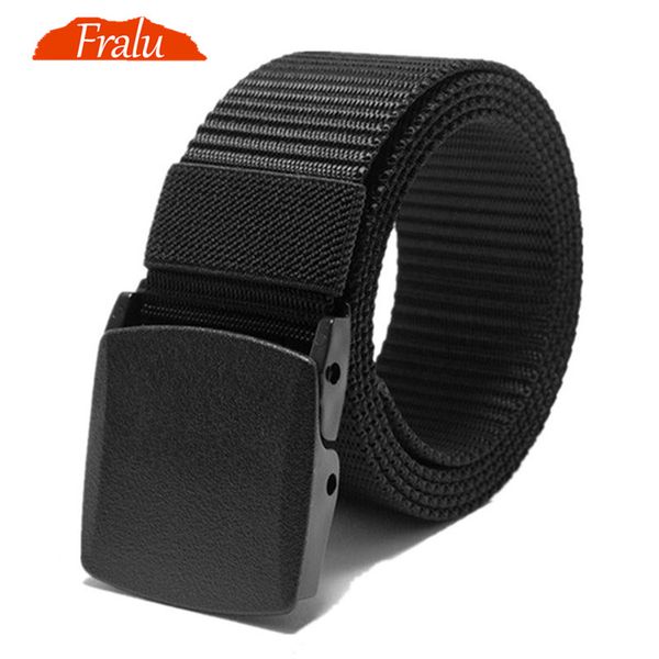

automatic buckle nylon belt male army tactical belt mens waist canvas belts cummerbunds strap dropshipping, Black;brown