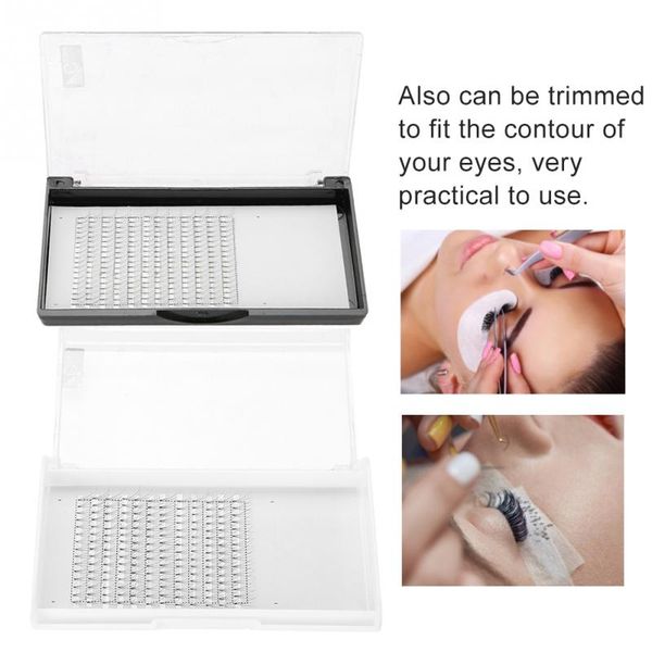 

2 types 0.10c 3d eyelash extension 10mm volume lashes false eyelashes fan bloom