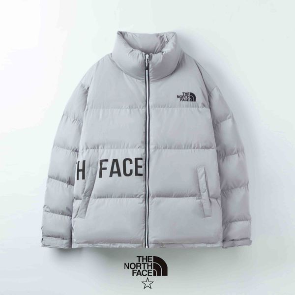 

face north goose men down jacket brand luxury boutique cotton fashion quality designer selling wild cotton embroidery trend couple down jac, Black