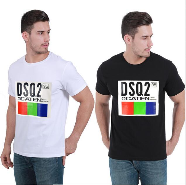 

new 20ss mens shirt print tees short sleeve m-3xl clothes t shirt9633#, Black;red