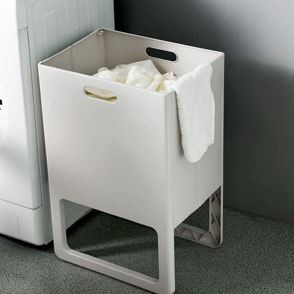 

foldable bathroom laundry basket large capacity home dirty clothes storage basket storage bucket laundry storage accessories