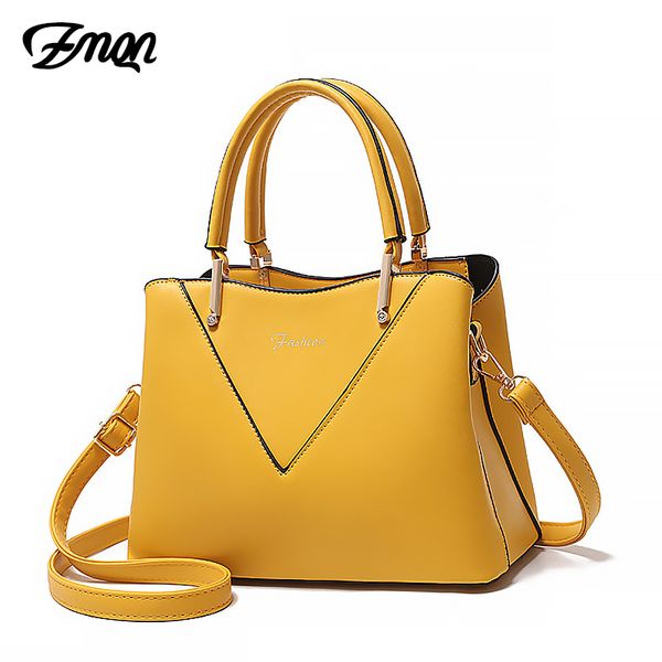 

zmqn желтый crossbody сумка для женщин кожа роскошные сумки женские сумки конструктор 2019 дамы сумки женский болса feminina a840