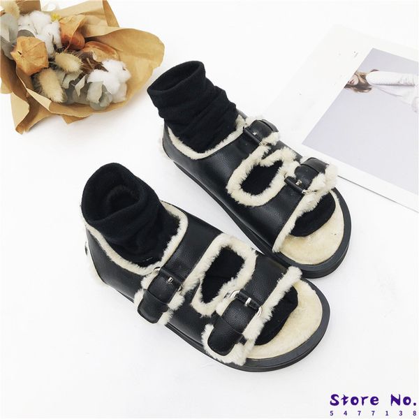 

comfort shoes for women beige heeled sandals summer heels 2020 women's flip fur comfort block black outside female sale