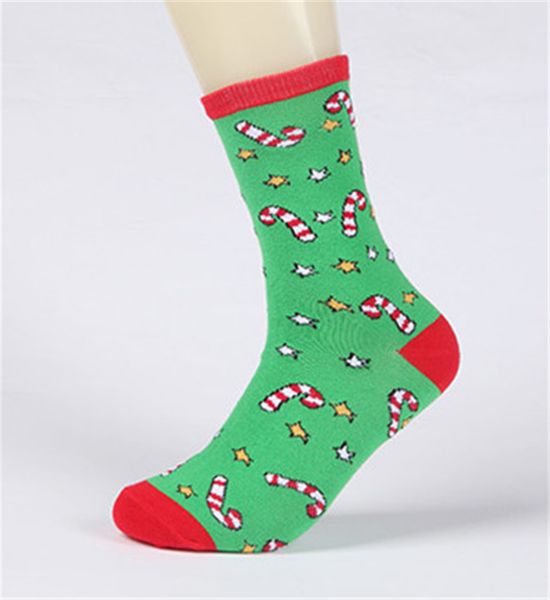 

women designer socks christmas deer cartoon socks autumn and winter mid tube cotton stockings fashion women designer socks, Black;white