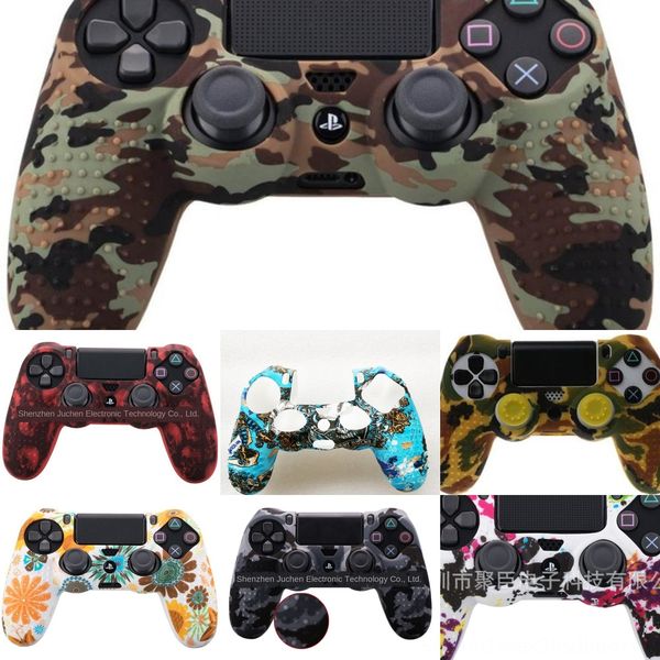 

ah8ar silicone cap cover ps4 withjoystick gamepad for case controller
