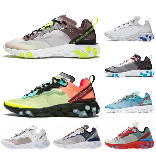 

with socks react element 87 undercover men women running shoes royal tint black desert sand red chill mens sail light bone breathable