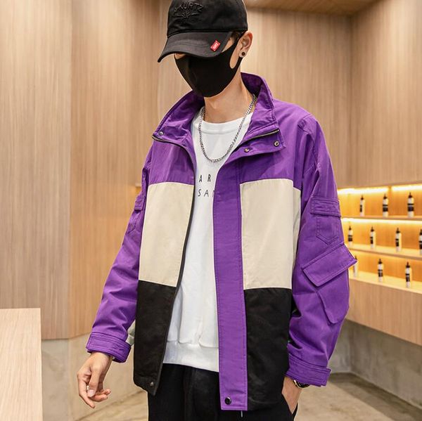 

2020 mens designer jackets spring fashion brand jacket for mens streetwear with letters luxury casual mens jackets clothing m-3xl, Black;brown