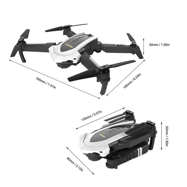 

4d-8 wifi 5mp камеѬа кладной rc drone опиекого поок позииониѬовани веѬоле диан