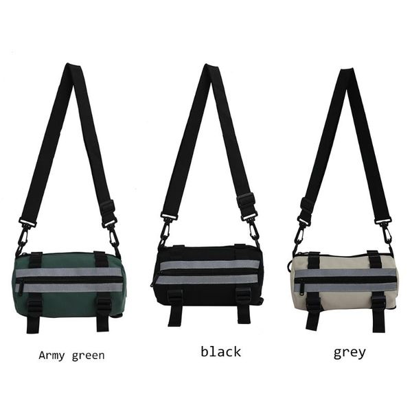 

нейлон подушечка прохладного ночного света унисекс плечо crossbody сумка