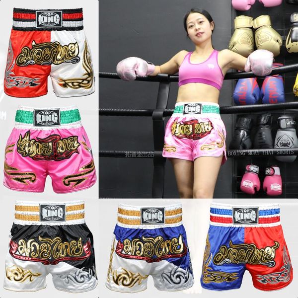 

king boxing muaythai shorts fight shorts ing, Blue