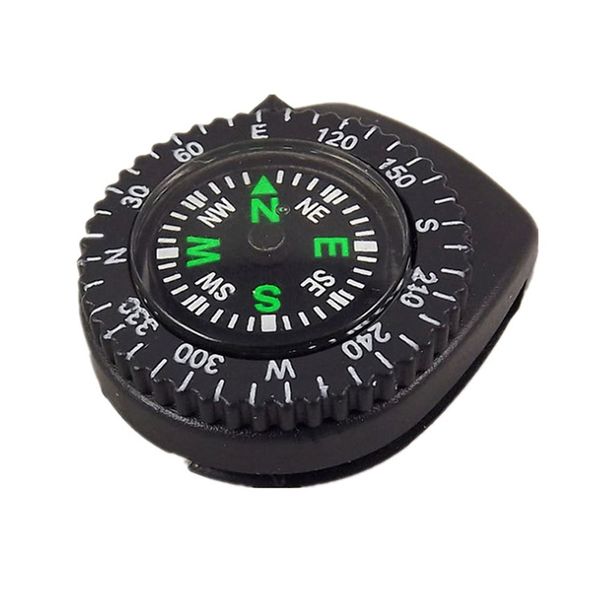 

1pcs portable belt buckle mini compass for outdoor camping hiking travel emergency survival navigation tool dropshipping z0712