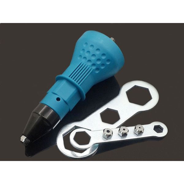 

electric rivet nut gun cordless riveting drill adapter riveting tool insert nut tool multifunction accessories nail auto